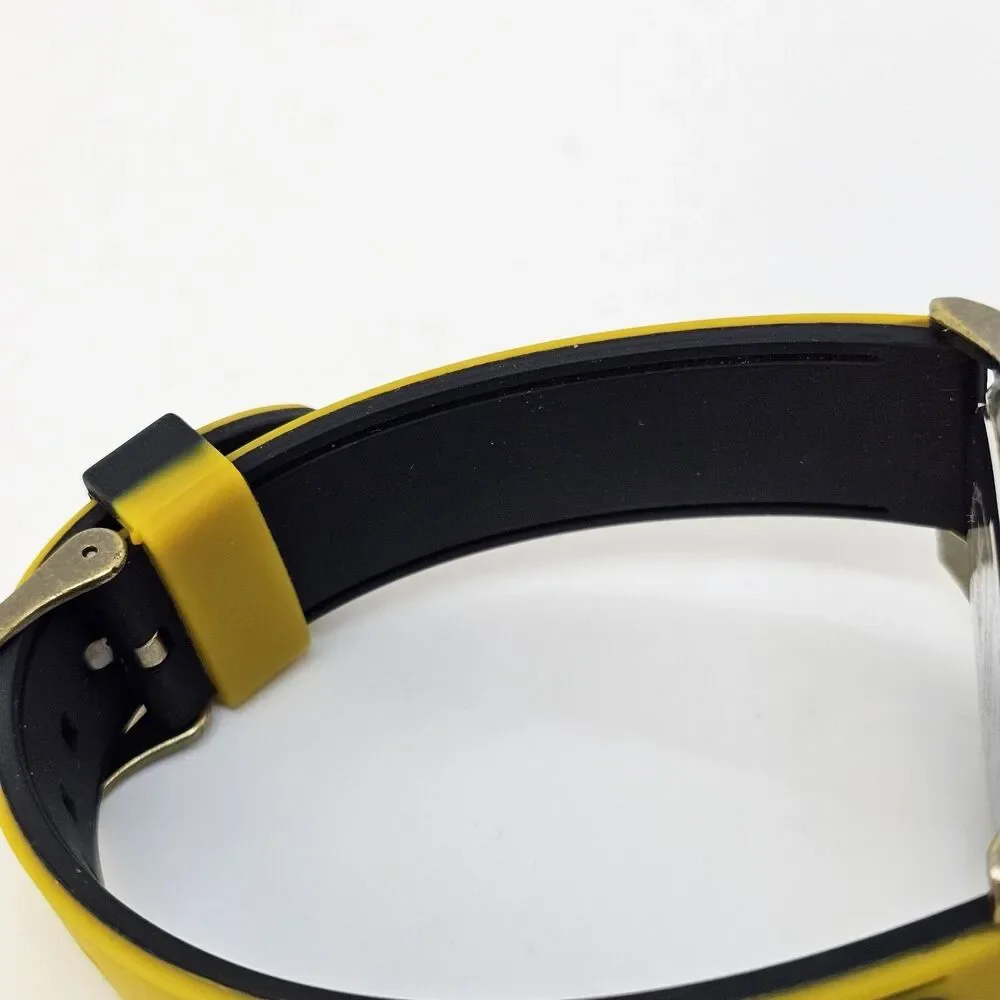 Harry Potter Hufflepuff Men' Watch 44MM‎ Gray Dial Yellow Bands New Battery